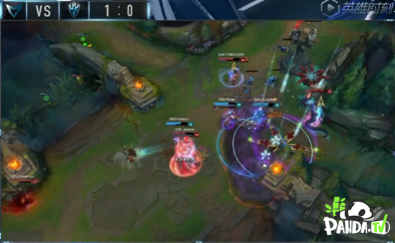 SSG完胜H2K 熊猫直播迎接S6最终对决