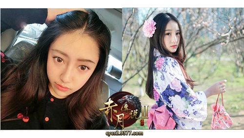 香汗淋漓 赤月传说2十大校花邀你同游