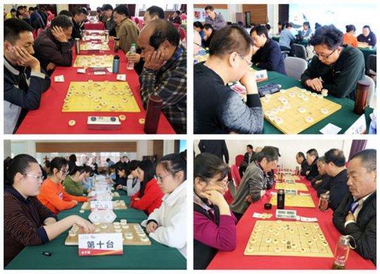 图五 各晋级赛场上部分老将的精彩瞬间