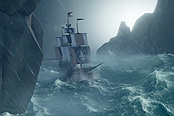 《贼海》最新演示公布 玩家与华丽风暴间的搏斗