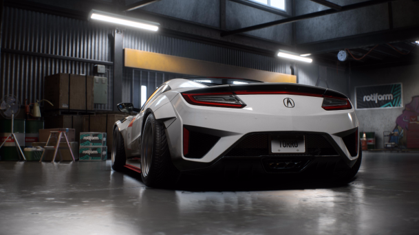 《極品飛車20：復(fù)仇》街頭高性能跑車：Acura NSX