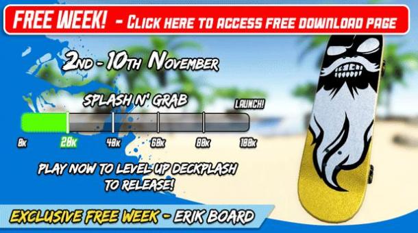 去留看玩家PC滑板新游《Decksplash》免费体验周