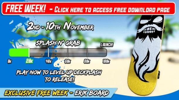 去留看玩家PC滑板新游《Decksplash》免費(fèi)體驗(yàn)周