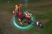 《LOL》新圣诞皮肤公布 德莱文变身圣诞老人