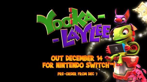 Switch版《尤卡莱莉大冒险》确定12月14日正式发售