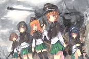 《少女与战车》5周年真人纪念视频 清凉JK湿身洗车