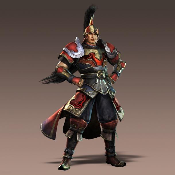 《真三国无双8》太史慈人设图 重甲紫翎赛战神