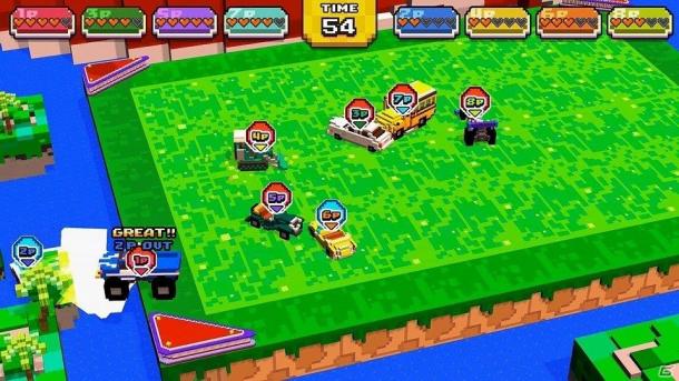 點陣風賽車新游Switch《BOXY RACERS》最新情報