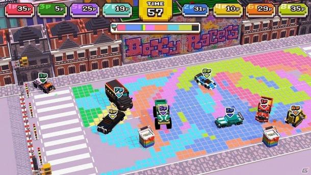 點陣風賽車新游Switch《BOXY RACERS》最新情報