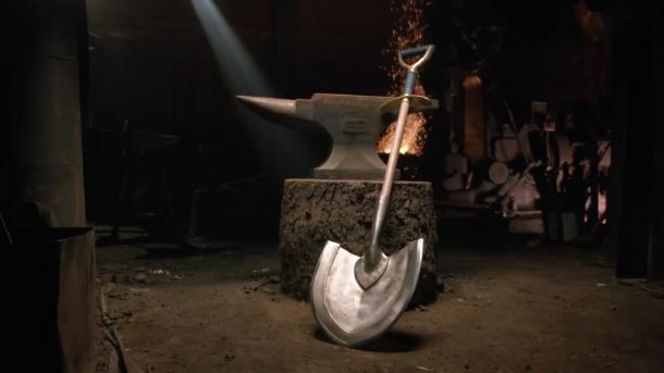 武器人間鍛造《鏟子騎士》武器鏟子 霸氣十足！