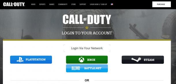 《COD》官网可用战网账号登陆 国服账号也行