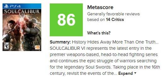 《灵魂能力6》IGN8.9分 六年等待换来系列最佳之一