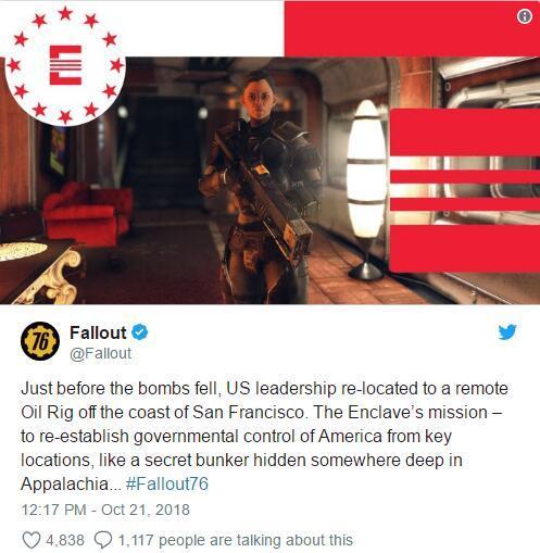 黑科技大回歸！Bethesda公布英克雷加入《輻射76》