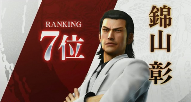 桐生一馬屈居亞軍！日媒《如龍》系列人氣角色大評選揭曉