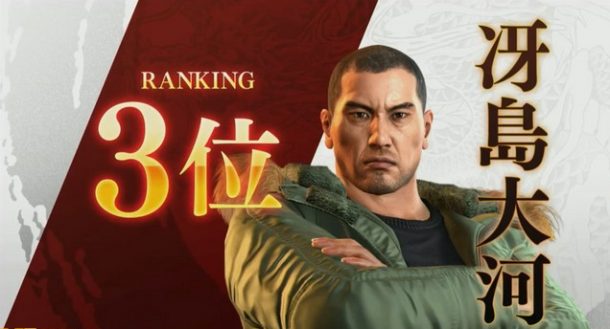 桐生一馬屈居亞軍！日媒《如龍》系列人氣角色大評選揭曉