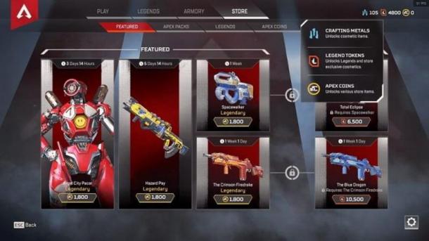 大逃殺《Apex英雄》人氣火爆 玩家吐槽內(nèi)購真的好貴
