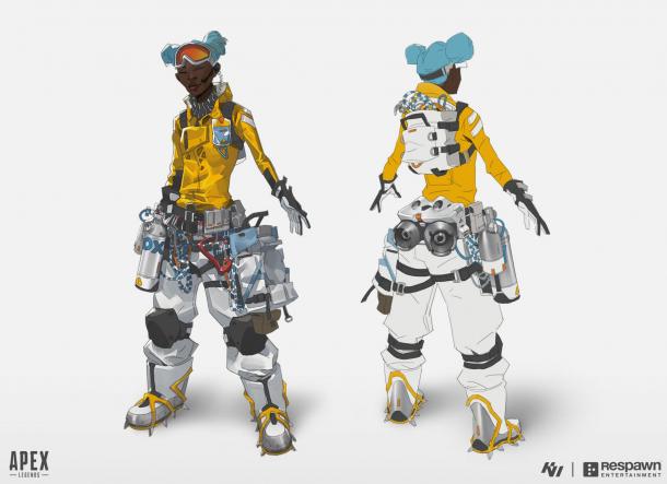 《Apex英雄》海量概念原画 英雄背后的真人原型曝光
