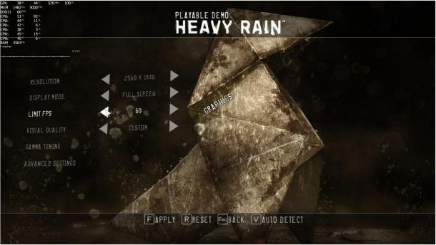 《暴雨》PC版4K/最高畫質(zhì)截圖 游戲畫面還不錯