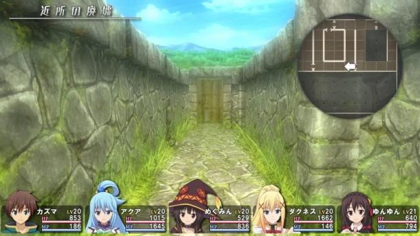 《為美好的世界獻(xiàn)上祝福！》JRPG海量新截圖展示