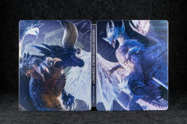 冰咒龍對峙滅盡龍 《怪物獵人世界：冰原》鐵盒實物圖公開