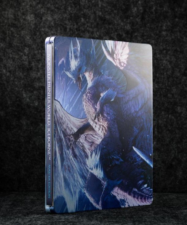 冰咒龍對峙滅盡龍 《怪物獵人世界：冰原》鐵盒實物圖公開