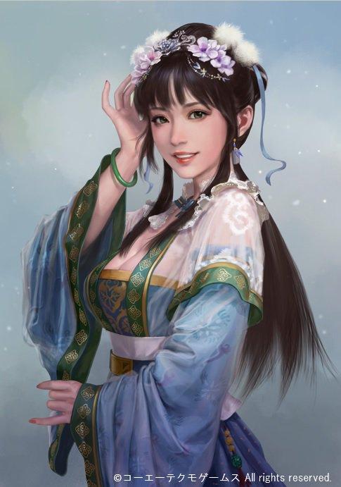 娇俏可人晋皇后 《三国志14》王元姬立绘公开