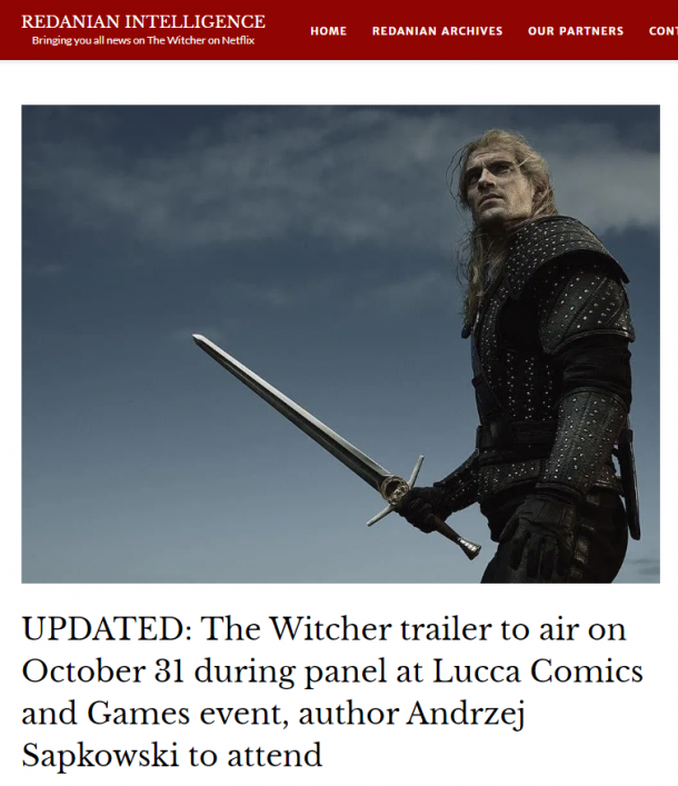 沉寂许久 Netflix《巫师》美剧将在月末公布全新预告片