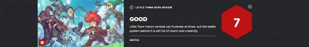 GF新作《小镇英雄》IGN7分 战斗有创意但会让人挫败