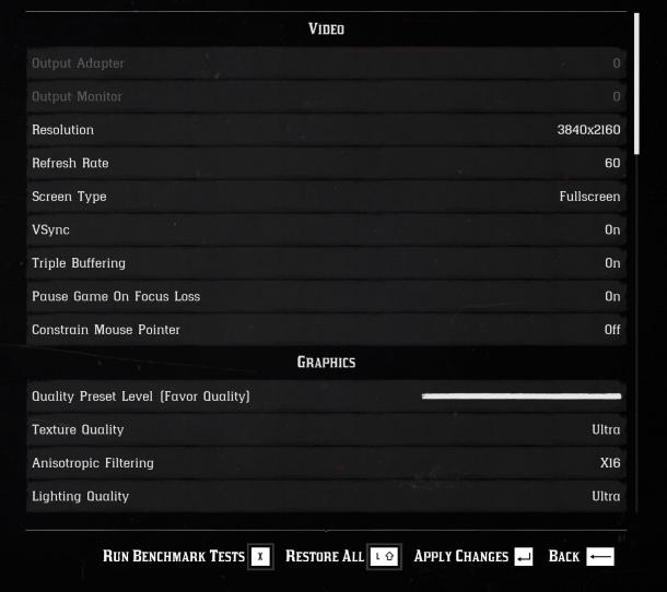 《荒野大镖客2》PC版支持DX12 画质设定超40个