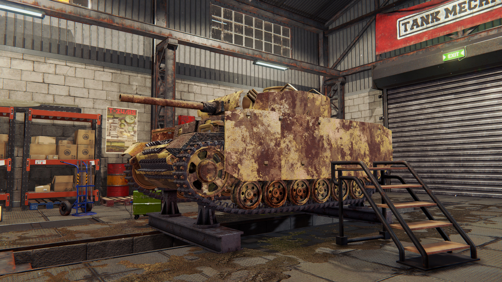 坦克修理模拟图片