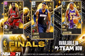 《NBA2K21》MT模式總決賽卡包內(nèi)容一覽