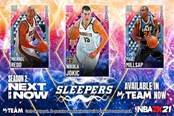 《NBA2K21》Sleepers與Draft卡包儲物柜代碼分享