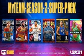 《NBA2K21》第二賽季卡包儲物柜代碼分享