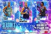 NBA2K21第三赛季诺维斯基卡包内容详情 包含球员卡一览
