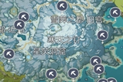 原神龙脊雪山星银矿石点位与采集路线分享