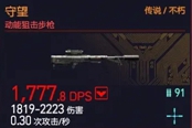 赛博朋克2077守望属性介绍与词条推荐