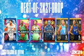 《NBA2K21》Bestof2K21卡包儲物柜代碼分享