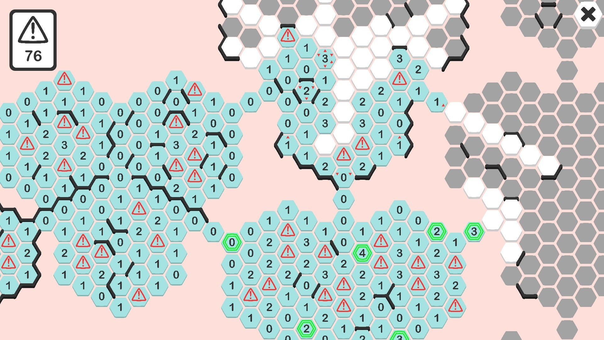 六角扫雷图片