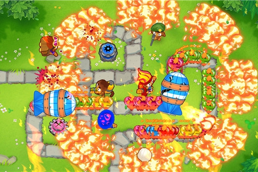 18年发售塔防游戏《气球塔防6》Steam突然爆火