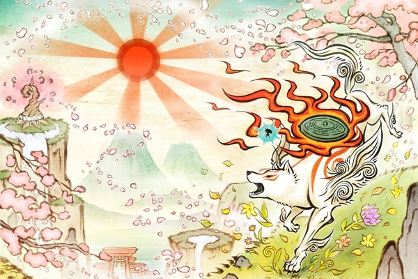 Capcom发贺图庆祝《大神》初代诞生15周年