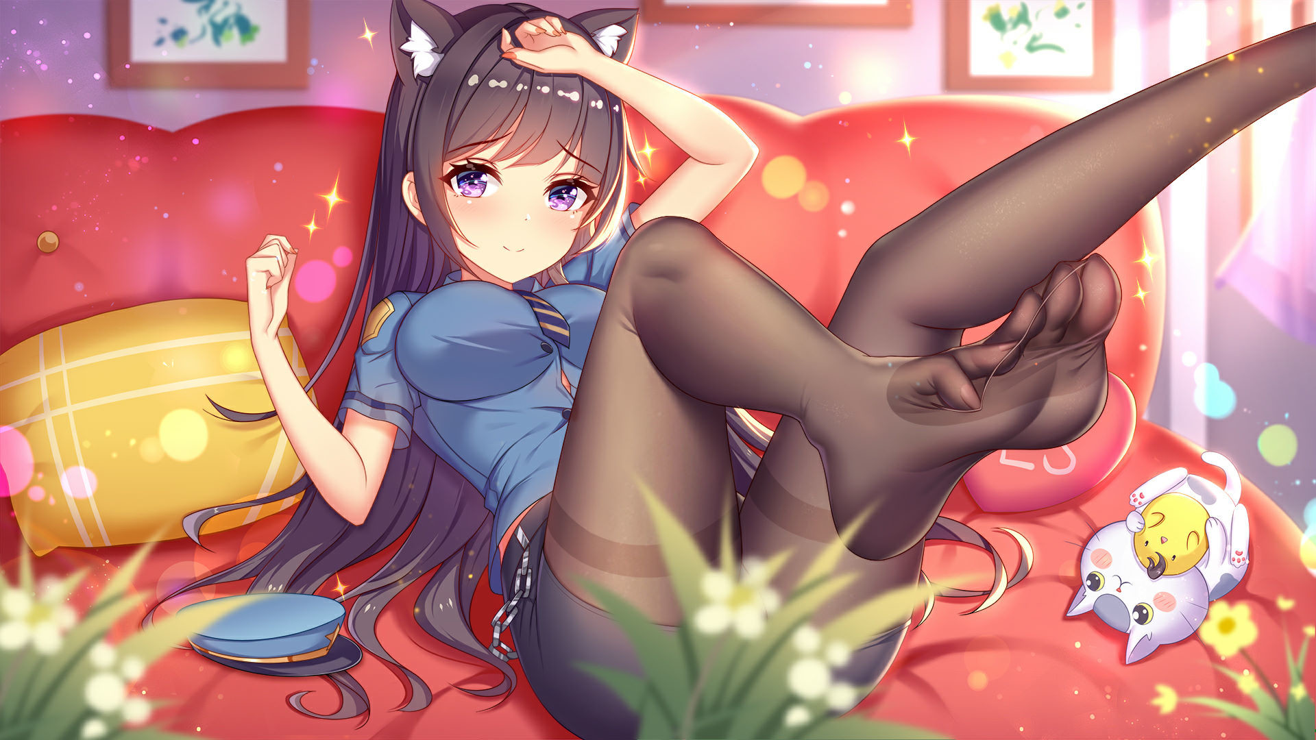 俏丽妮子图片