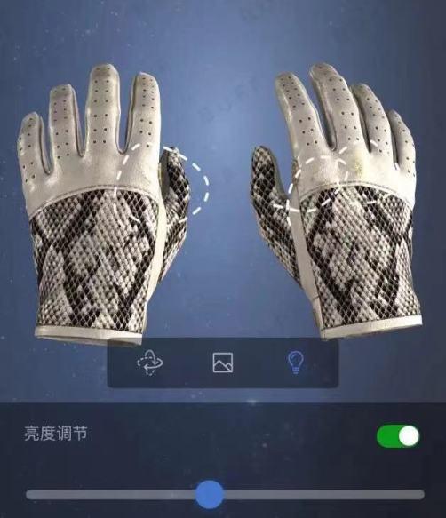 csgo雪豹手套图片