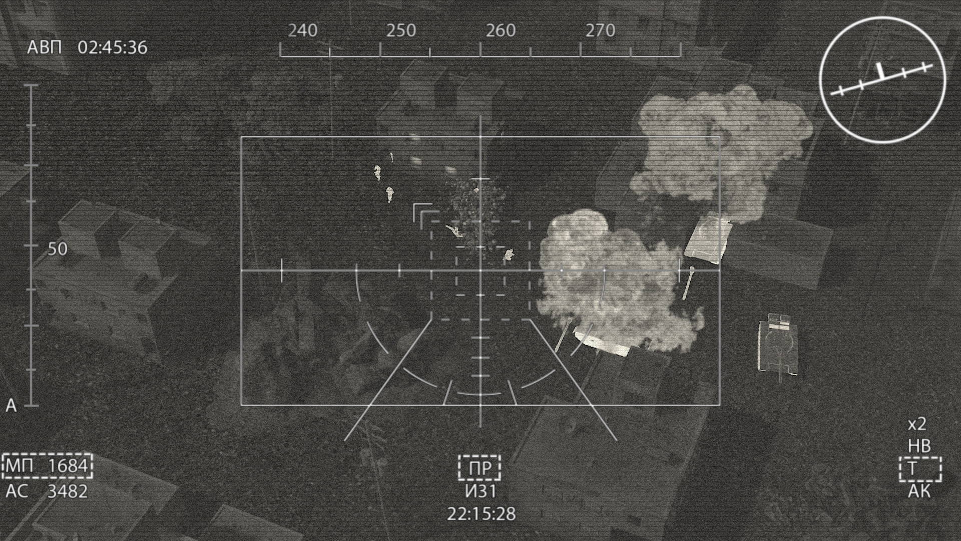 AC-130空中炮艇模拟图片