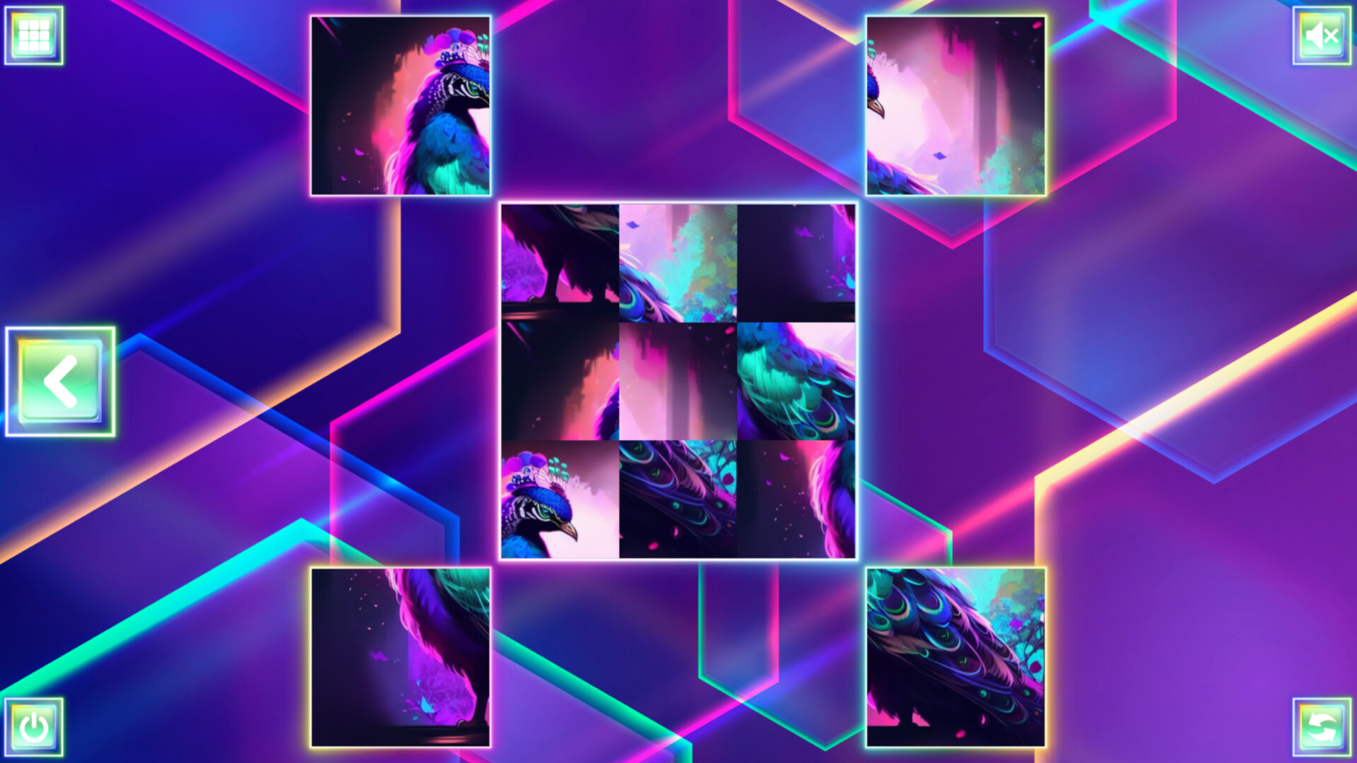 霓虹幻想：小鳥圖片