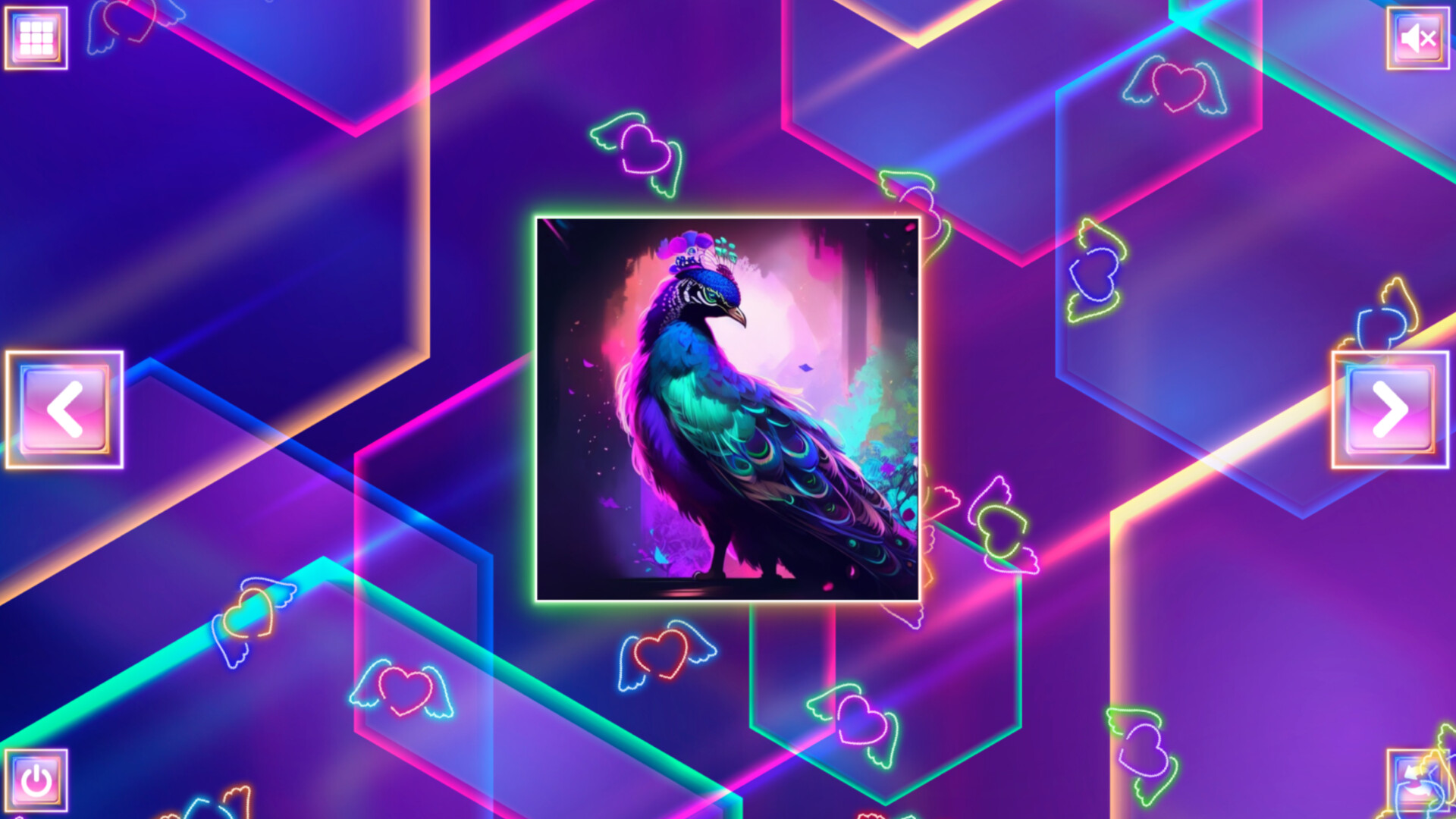 霓虹幻想：小鳥圖片